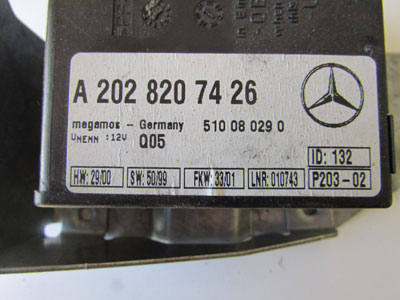 Mercedes Alarm Control Module A2028207426 W208 CLK320 CLK430 CLK55 AMG3